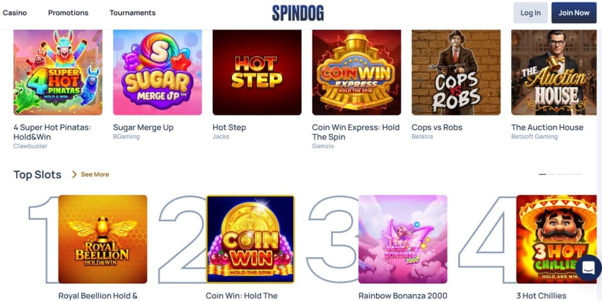 Spin Dog Casino — Real Money Slot Games image 1